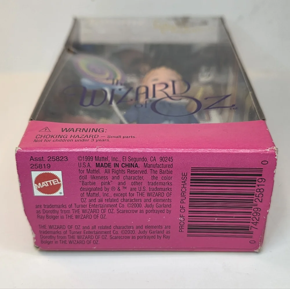 Wizard Of Oz x Mattel Barbie Kelly Munchkin Collection 1999 Dolls Set Of 3